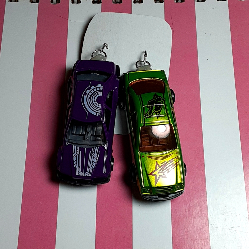 Handmade Car Lesbian Earrings